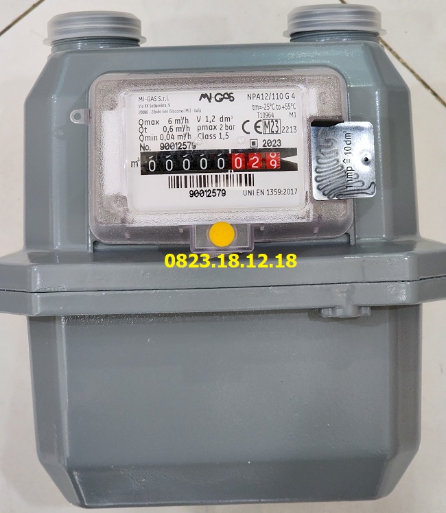Đồng Hồ Đo Lưu Lượng Gas