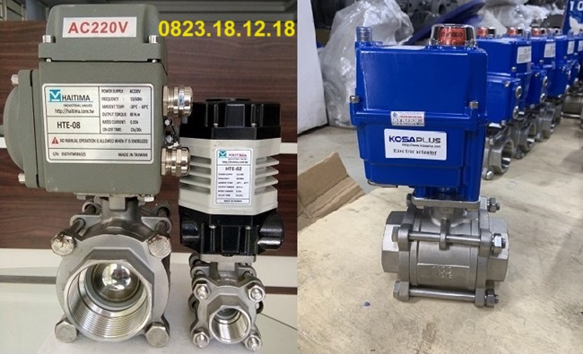 Van Bi Nối Ren Điều Khiển Điện