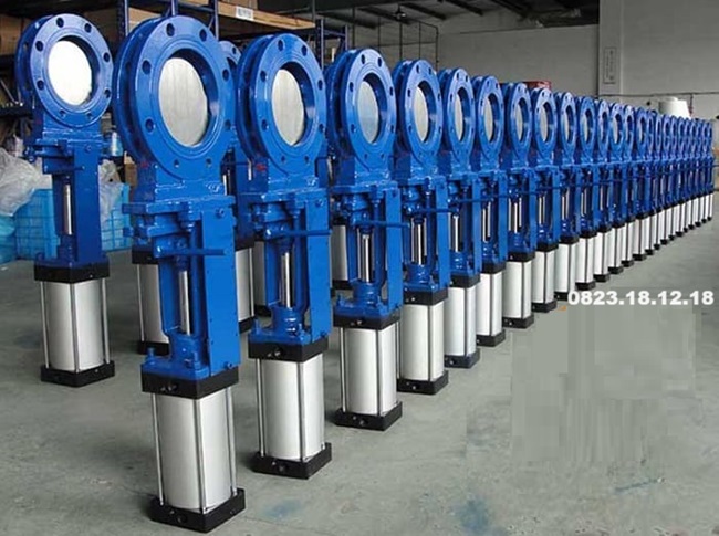 Van cổng dao điều khiển khí nén