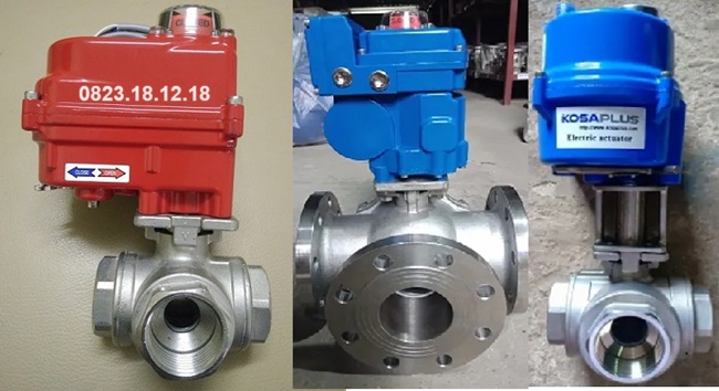Van Bi 3 Ngã Điều Khiển Điện