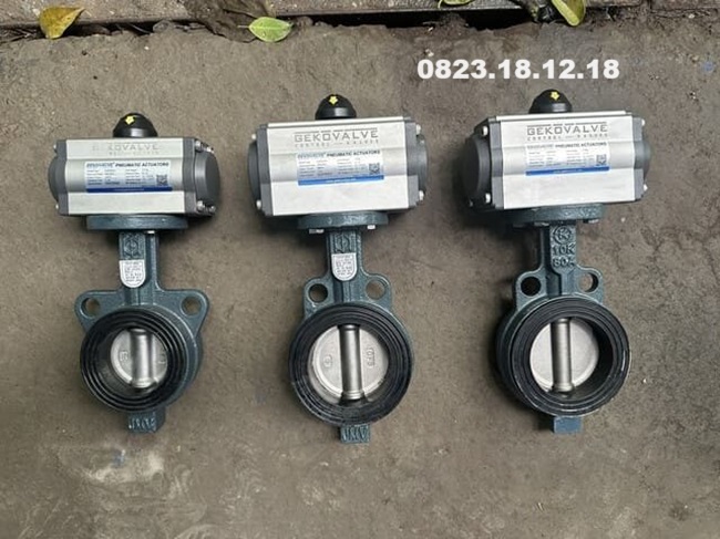 Van Bướm Điều Khiển Khí Nén Hàn Quốc