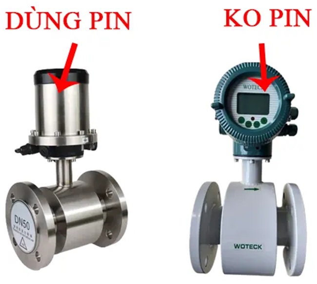 Đồng hồ đo nước điện tử dùng PIN 7 Cấu tạo của đồng hồ đo nước điện tử dùng pin