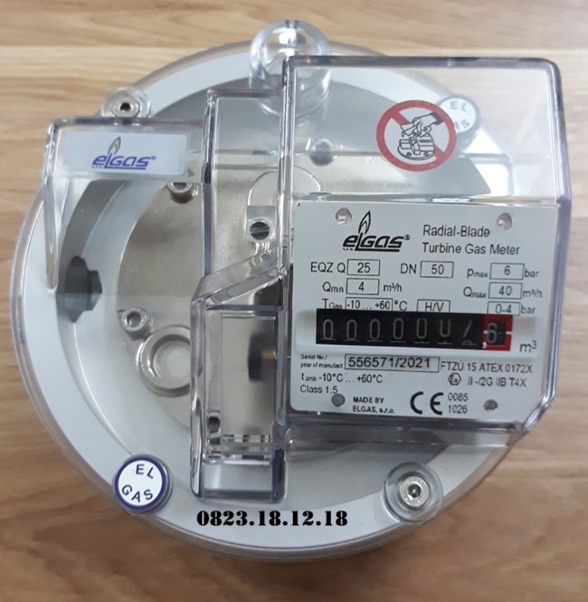 Đồng hồ đo lưu lượng khí gas LPG