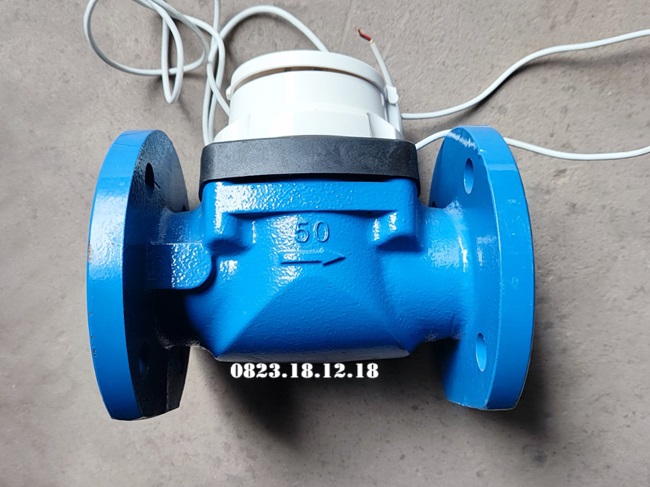 Đồng hồ đo nước dây xung mặt bích