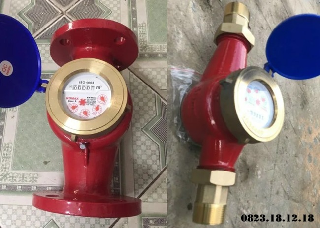 Đồng hồ đo nước nóng 5 Đồng hồ đo nước nóng dạng cơ