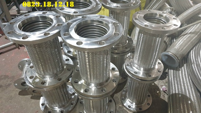 Khớp nối mềm inox mặt bích