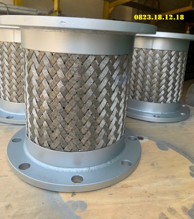 Khớp nối mềm inox mặt bích