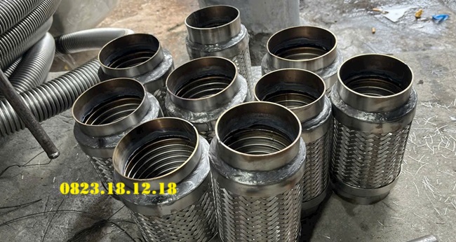 Khớp nối mềm inox nối ren 7 khớp nối mềm inox nối ren