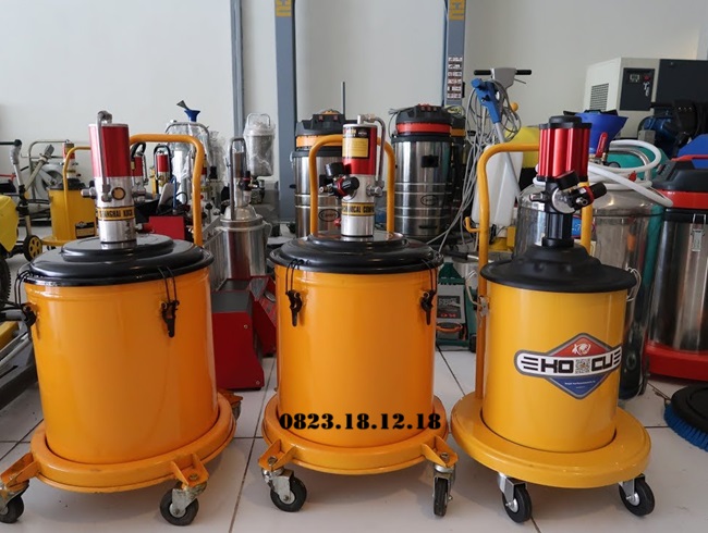 Bơm mỡ bôi trơn bằng tay 6 Máy bơm mỡ bôi trơn bằng tay 8kg