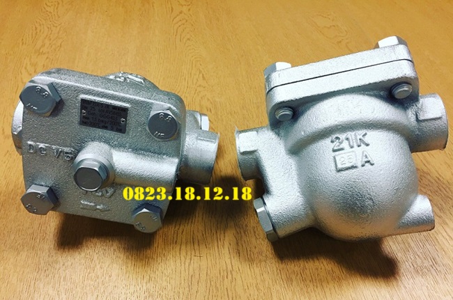 Bẫy hơi 10 Bẫy hơi gầu đảo nối ren