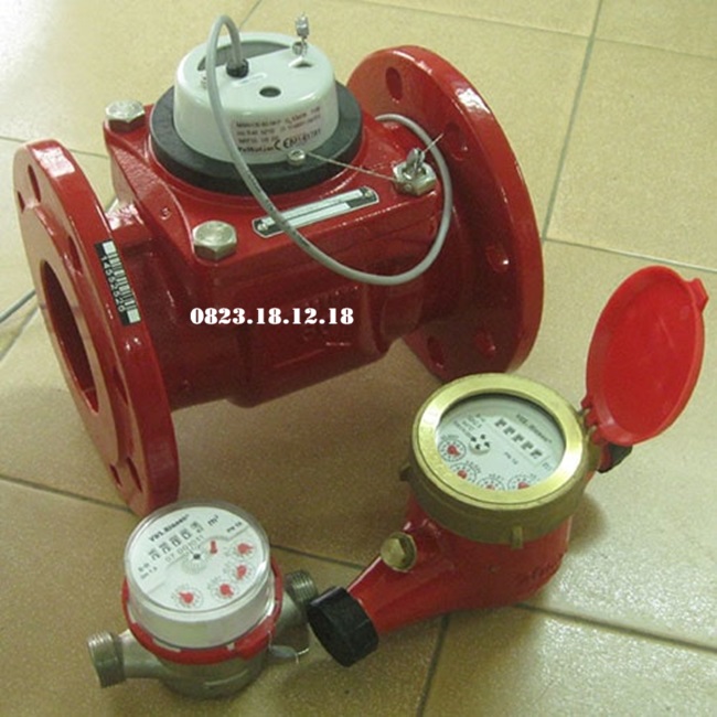 Đồng hồ đo nước nóng 2 Đồng hồ đo lưu lượng nước nóng