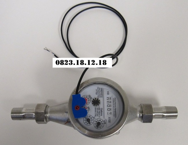 Đồng hồ đo nước dây xung inox