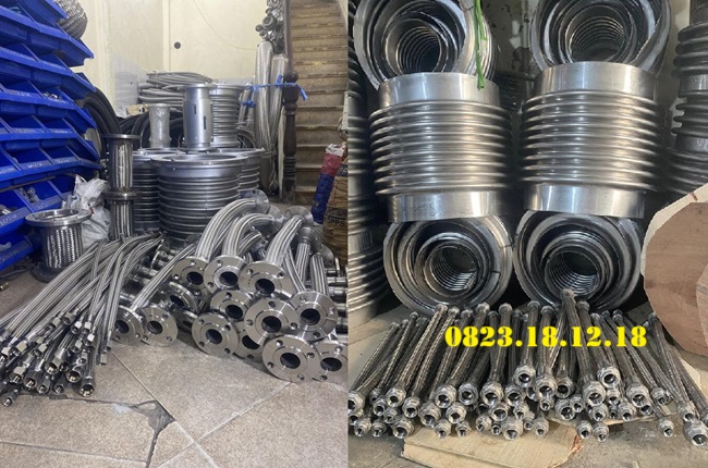 Khớp nối mềm inox áp lực cao