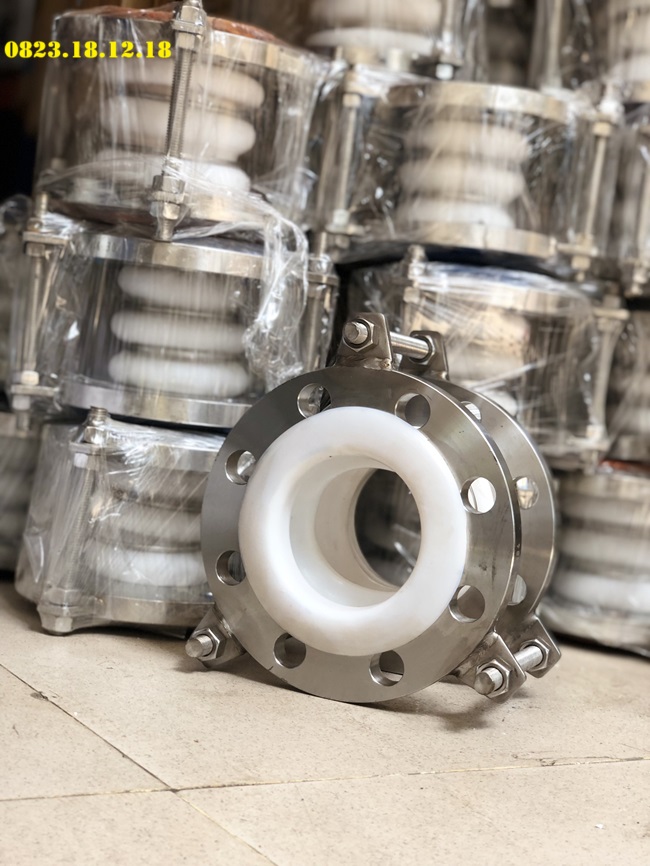 Khớp nối mềm inox mặt bích