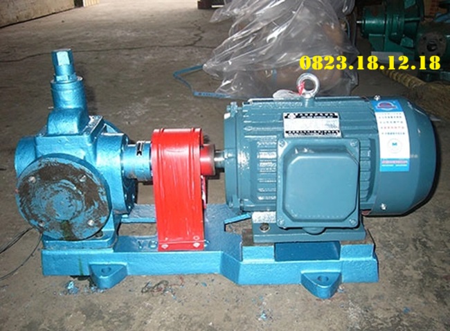 Bơm dầu bánh răng Diesel 6 Bơm dầu bánh răng Diesel dùng dầu hỏa