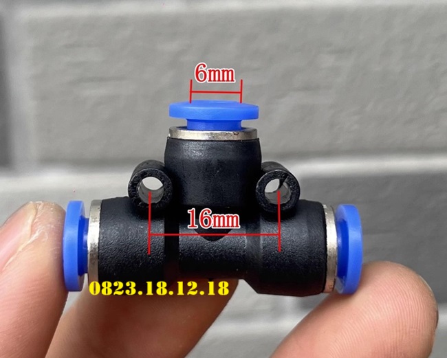 Đầu nối khí nén chữ T