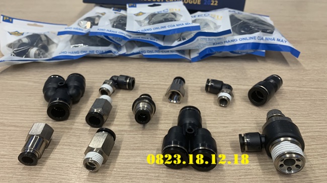 Đầu nối nhanh khí nén 