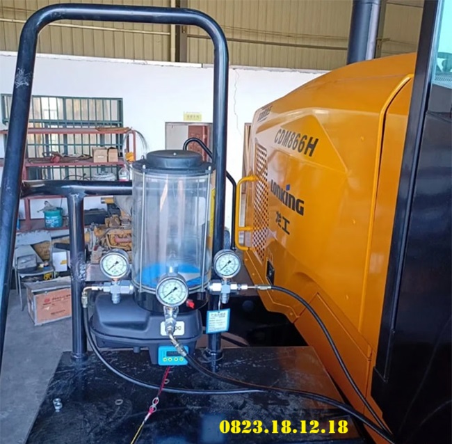 Ứng dụng của bơm mỡ bôi trơn tự động áp cao 