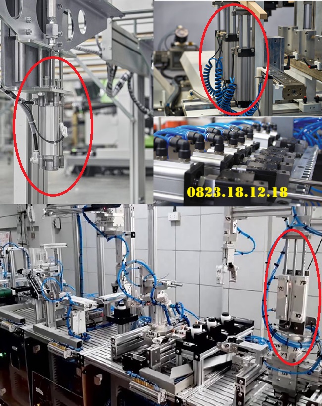 Xi lanh khí nén 11 Ứng dụng của xi lanh khí nén