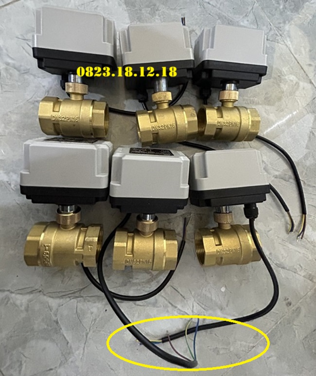 Van bi điện thường đóng 3 dây