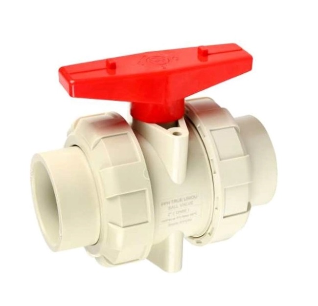 Van bi nhựa PPH 1 Van bi nhựa PPH