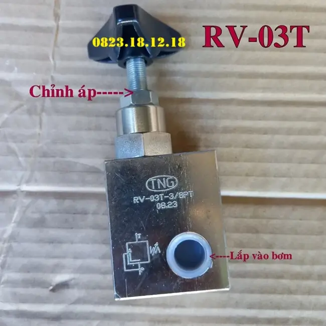 Van điều chỉnh áp suất thủy lực 2 Van chỉng áp thủy lực