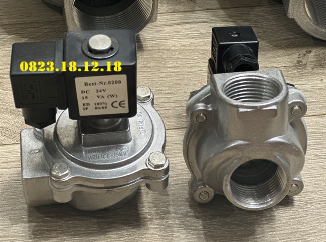 Van điện từ rũ bụi DCF 2 Van điện từ rũ bụi DCF