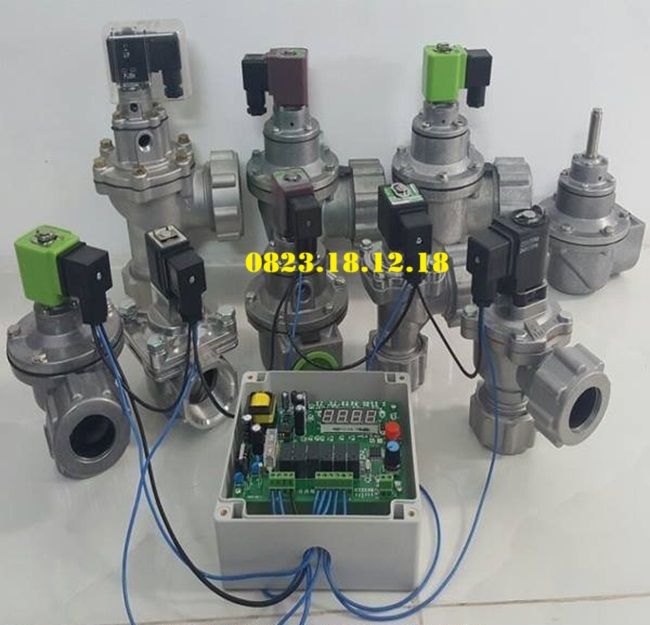 Van điện từ rũ bụi ASCO 8 Van điện từ xả tro ASCO