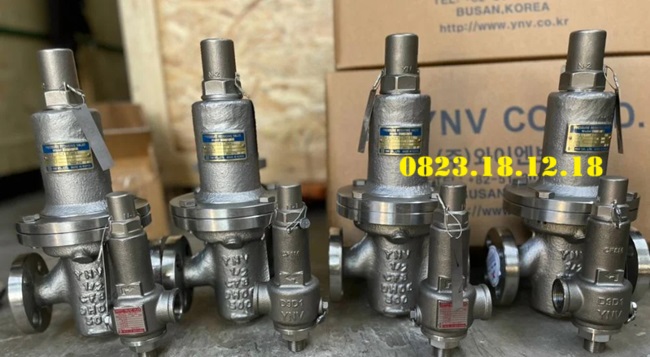 Van giảm áp YNV sử dụng khí