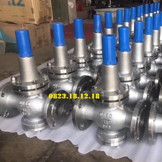 Van giảm áp hơi nóng 7 Van giảm áp hơi nóng inox