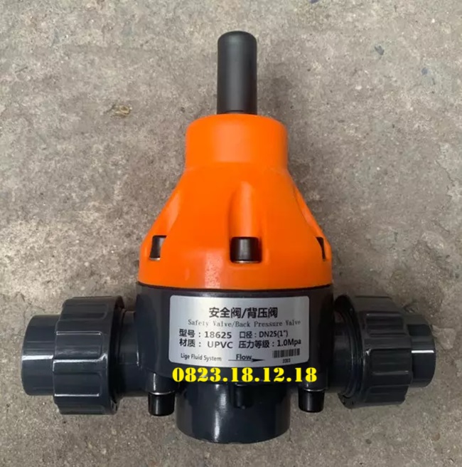 Van giảm áp nhựa 4 Van giảm áp nhựa nối ren