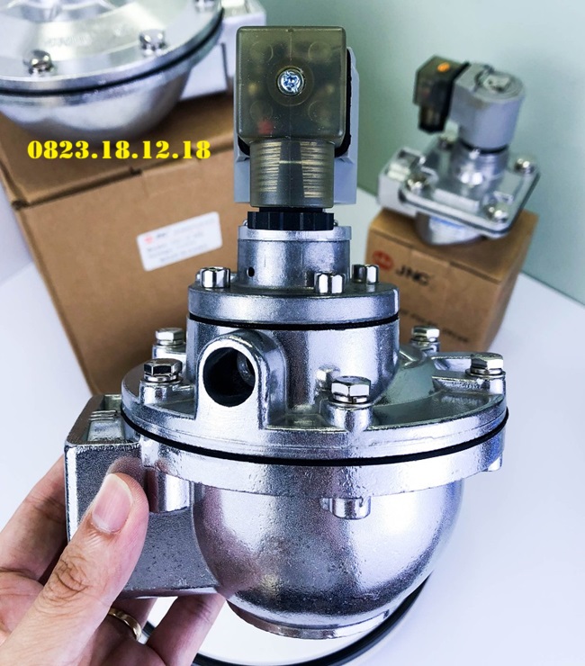 Van điện từ rũ bụi DCF 6 Van rung DCF