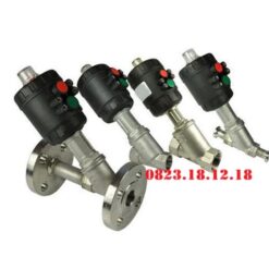 Van y xiên điều khiển khí nén bầu nhựa