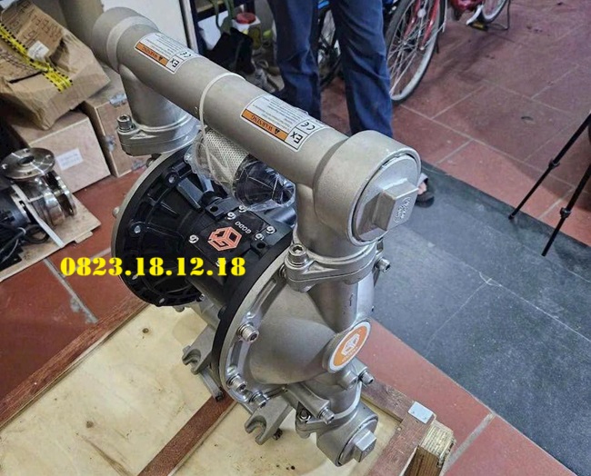 Bơm màng hóa chất 7 Bơm màng hóa chất khí nén