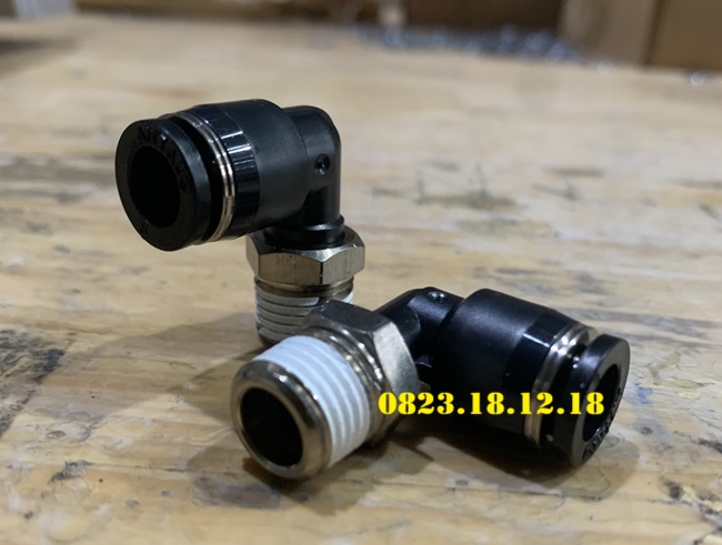 Đầu nối khí nén chữ L
