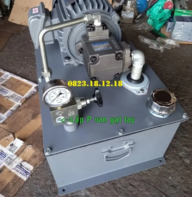 Van điều chỉnh áp suất thủy lực 5 Ứng dụng van điều áp thủy lực trong bộ nguồn thủy lực