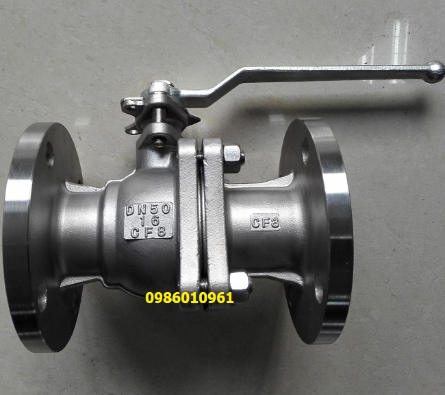 van bi inox tay gat