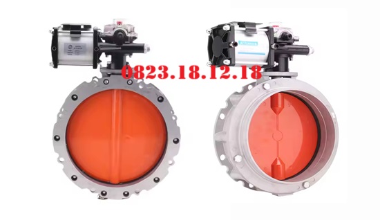 Van bướm silo điều khiển khí nén 1 Van bướm silo điều khiển khí nén