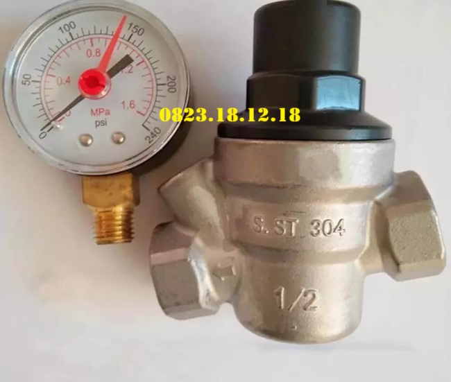 Van giảm áp inox 7 Van giảm áp inox 316
