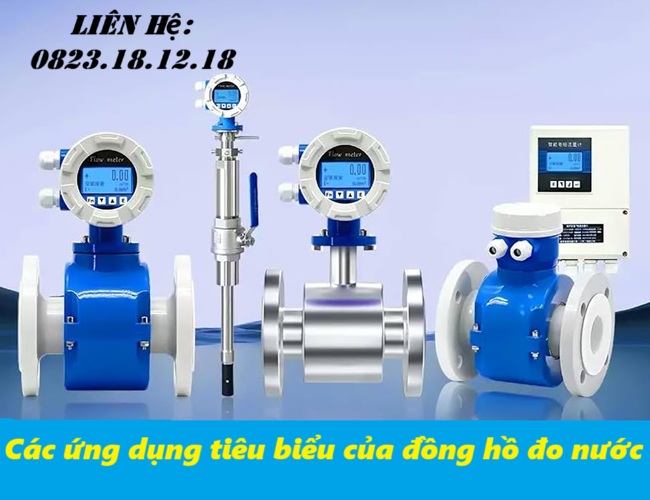 Các ứng dụng tiêu biểu của đồng hồ đo nước? 24 Các ứng dụng tiêu biểu của đồng hồ đo nước