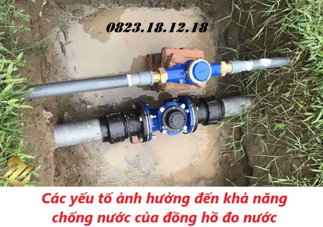 Các yếu tố ảnh hưởng đến khả năng chống nước của đồng hồ đo nước