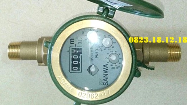 Cách xem đồng hồ đo nước 4 số