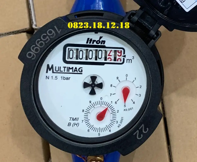 Cách xem đồng hồ đo nước 6 số