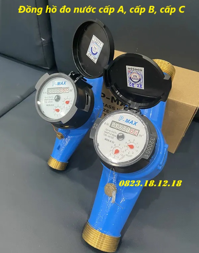 Đồng hồ đo nước cấp A cấp B cấp C là gì? 5 Đồng hồ đo nước cấp A, cấp B, cấp C