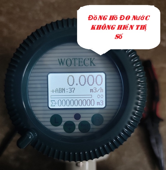 Đồng hồ đo nước không hiển thị số