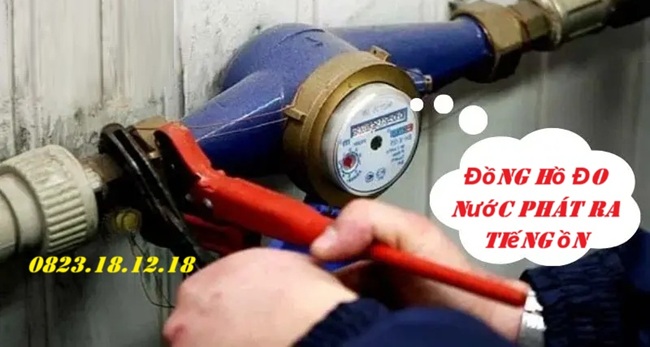 Đồng hồ đo nước phát ra tiếng ồn