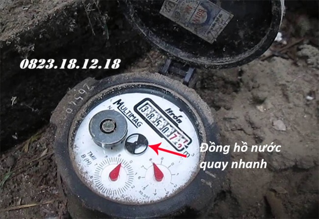 Đồng hồ đo nước quay nhanh