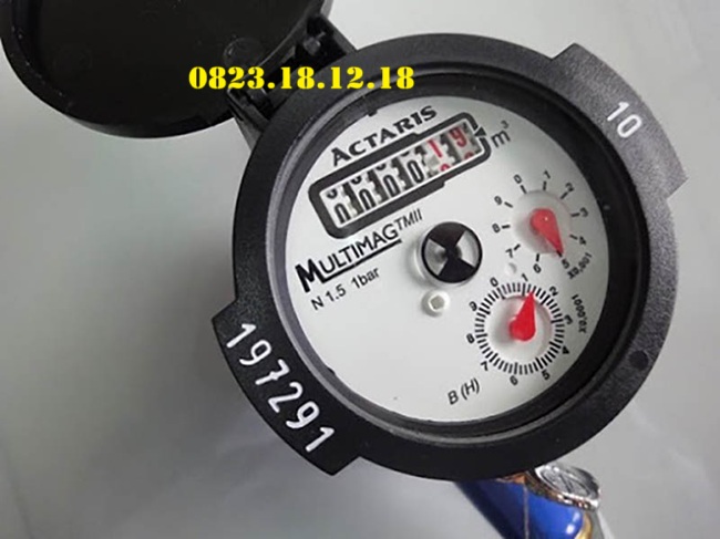 Hướng dẫn xem đồng hồ đo nước chính xác 14 Hướng dẫn xem đồng hồ đo nước 6 số