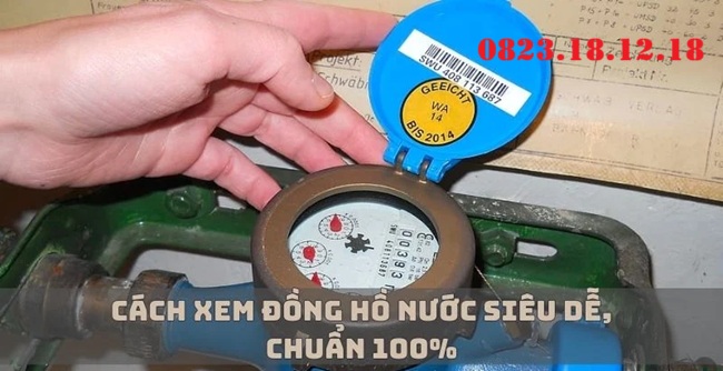 Hướng dẫn xem đồng hồ đo nước chính xác 15 Hướng dẫn xem đồng hồ đo nước chính xác