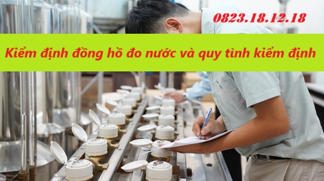 Kiểm định đồng hồ đo nước 
